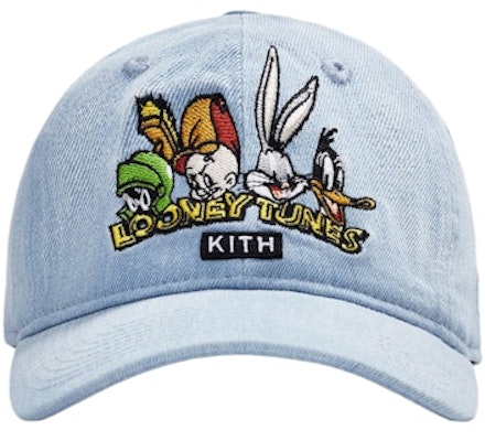 KITH x Looney Tunes x New Era 9Twenty Character Denim Cap Blue Buy KITH x Looney Tunes x New Era 9Twenty Character Denim Cap Blue
