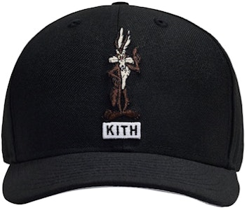 Topi Hitam KITH x Looney Tunes x New Era Coyote 59Fifty Buy Topi Hitam KITH x Looney Tunes x New Era Coyote 59Fifty