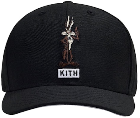 KITH x Looney Tunes x New Era Coyote 59Fifty Cap Black Buy KITH x Looney Tunes x New Era Coyote 59Fifty Cap Black
