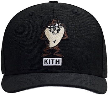 kith-x-looney-tunes-x-new-era-taz-59-fifty-cap-black