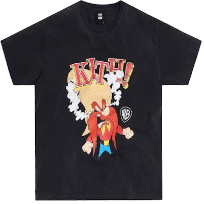 KITH x Looney Tunes Yosemite Sam Vintage Tee Black Buy KITH x Looney Tunes Yosemite Sam Vintage Tee Black