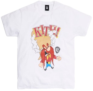 KITH x Looney Tunes Yosemite Sam Kaos Vintage Putih Buy KITH x Looney Tunes Yosemite Sam Kaos Vintage Putih