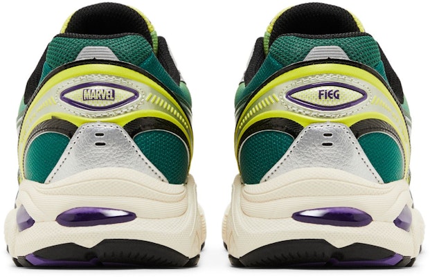 Kith x Marvel x ASICS GT 2160 'Green Goblin' 1203A660-100 Details for Kith x Marvel x ASICS GT 2160 'Green Goblin' 1203A660-100