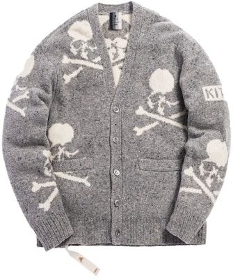 Kith x mastermind WORLD Knit Cardigan Turtle Dove Buy Kith x mastermind WORLD Knit Cardigan Turtle Dove
