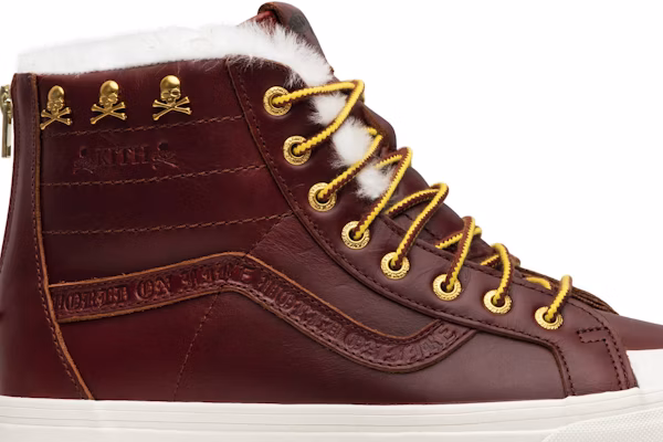 KITH x Mastermind World x Vans Sk8-Hi Reissue Zip LX 'Coklat' VN0A46ZFS5J Order KITH x Mastermind World x Vans Sk8-Hi Reissue Zip LX 'Coklat' VN0A46ZFS5J