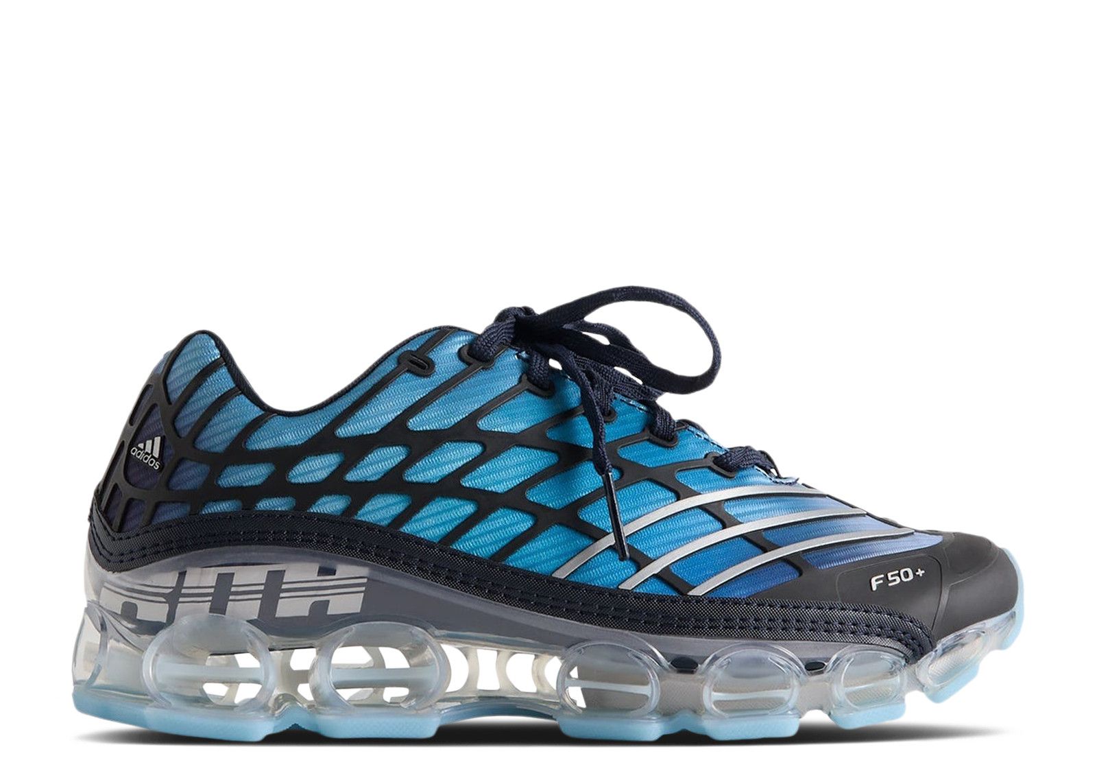 Kith Messi adidas F50 Megaride With Trading Card 'Legend Ink Clear Blue Silver'