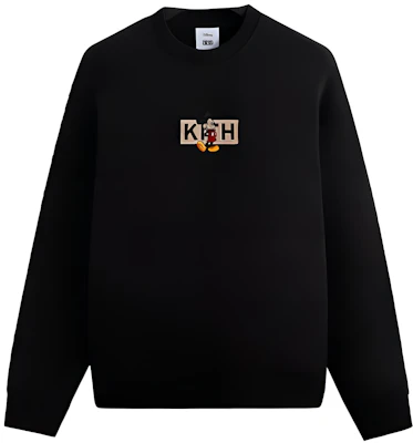 KITH x 米奇與朋友 黑色圓領休閒衛衣 男女款 網購優惠款 KHM031780-001 Buy KITH x 米奇與朋友 黑色圓領休閒衛衣 男女款 網購優惠款 KHM031780-001