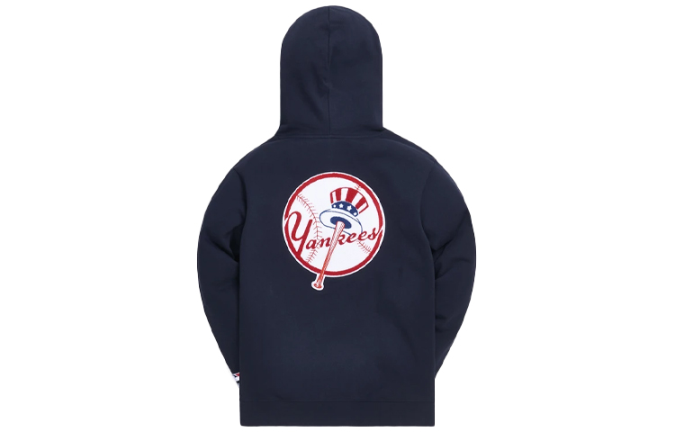 KITH MLB New York Yankees Classic Logo Hoodie Unisex Blue KH2448-102