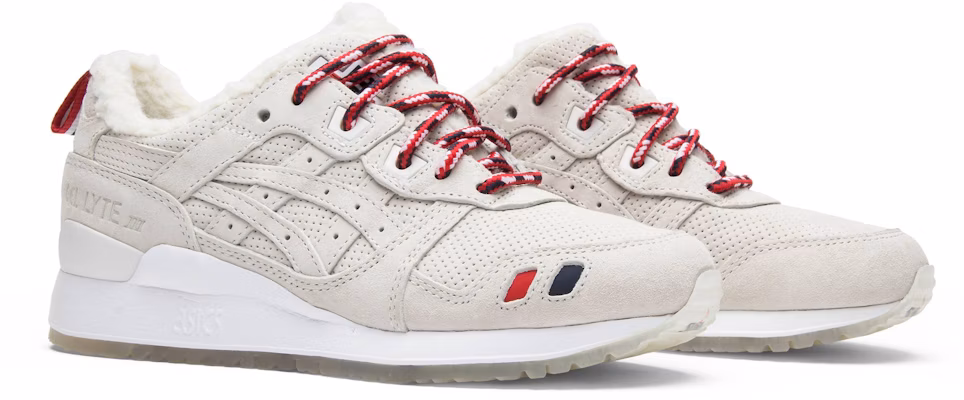 KITH x Moncler x ASICS Gel Lyte 3 '奶油'配色三方联名鞋 HK729-0000 Cheap KITH x Moncler x ASICS Gel Lyte 3 '奶油'配色三方联名鞋 HK729-0000