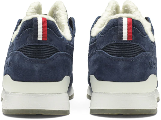KITH x Moncler x ASICS Gel Lyte 3 'Navy' Sepatu Sneakers HK729-5858 Details for KITH x Moncler x ASICS Gel Lyte 3 'Navy' Sepatu Sneakers HK729-5858