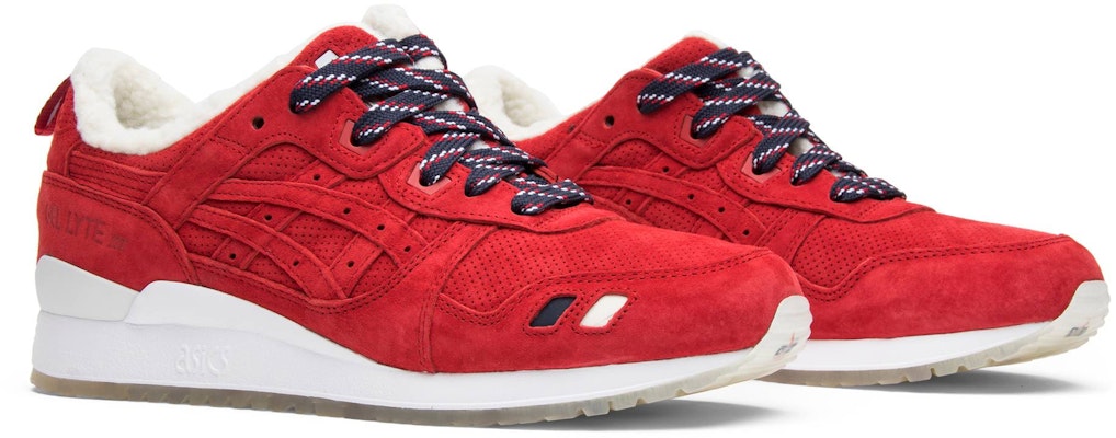 KITH x Moncler x ASICS Gel Lyte 3 'Merah' HK730-2323 Cheap KITH x Moncler x ASICS Gel Lyte 3 'Merah' HK730-2323