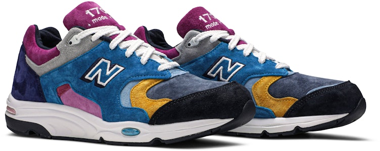 KITH x New Balance 1700 'Colorist Blue Toe' Sepatu Sneakers Biru M1700K2 Cheap KITH x New Balance 1700 'Colorist Blue Toe' Sepatu Sneakers Biru M1700K2