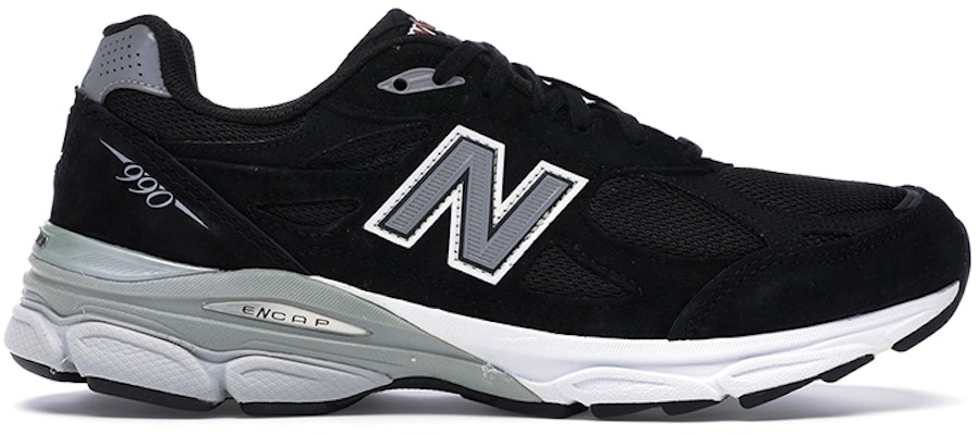 KITH x New Balance 990 V3 'Black' M990BK3 Order KITH x New Balance 990 V3 'Black' M990BK3