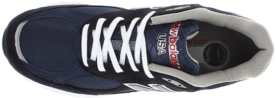 키스 x 뉴발란스 990 V3 '네이비' M990NV3 Shop 키스 x 뉴발란스 990 V3 '네이비' M990NV3