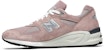 KITH x New Balance 990v2 'Dirty Rose' - Mawar Kotor M990K2