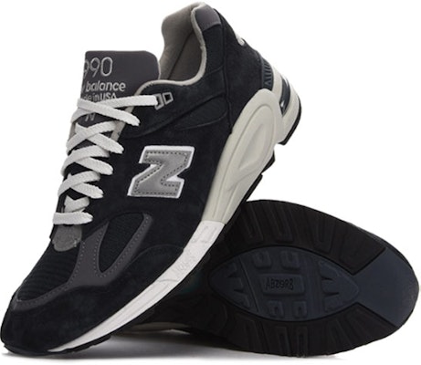 KITH x New Balance 990v2 'Navy' M990NV2 Shop KITH x New Balance 990v2 'Navy' M990NV2