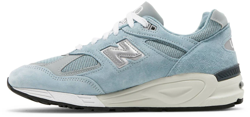 KITH x New Balance 990v2 Made in USA 'Storm Blue' M990KH2 Lookbook KITH x New Balance 990v2 Made in USA 'Storm Blue' M990KH2
