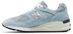 KITH x New Balance 990v2 Made in USA 'Storm Blue' Lelaki M990KH2