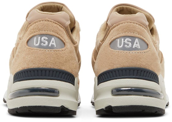 KITH x New Balance 990v2 Made in USA 'Tan' M990KS2 Details for KITH x New Balance 990v2 Made in USA 'Tan' M990KS2