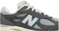 Order KITH x New Balance 990v3 Made in USA 'Steel Blue' Lelaki M990KS3