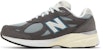 KITH x New Balance 990v3 Made in USA 'Steel Blue' Lelaki M990KS3