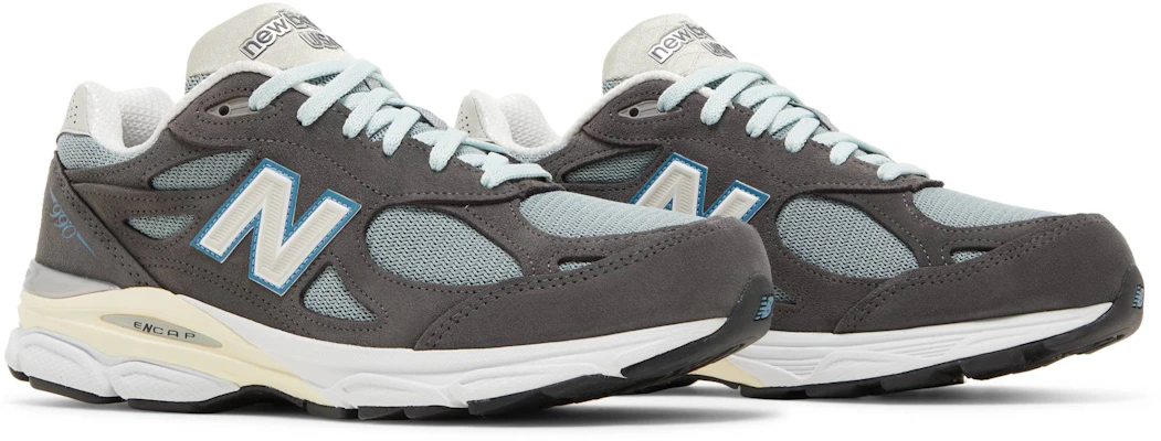 KITH x New Balance 990v3 Made in USA 'Steel Blue' M990KS3 Cheap KITH x New Balance 990v3 Made in USA 'Steel Blue' M990KS3