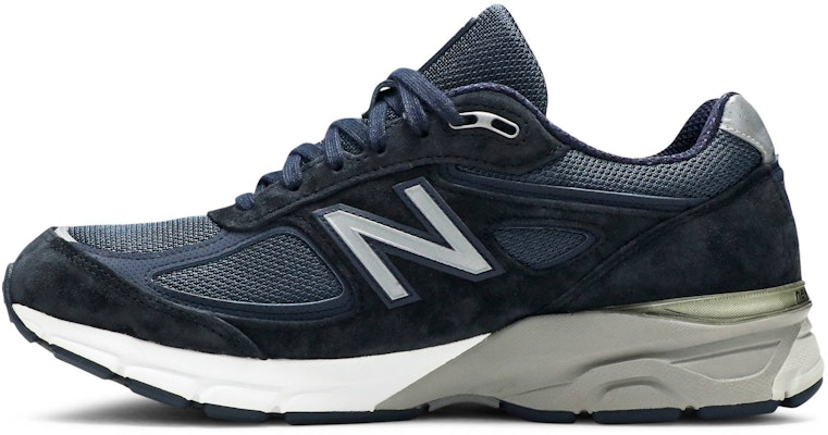 KITH x New Balance 990v4 'Navy' M990NV4 Lookbook KITH x New Balance 990v4 'Navy' M990NV4