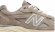 Order Kith x New Balance 990v4 Buatan USA 'Kelabu Krim' U990KT4