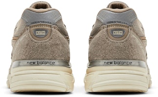 Kith x New Balance 990v4 Hecho en EE.UU. 'Gris Crema' U990KT4 Details for Kith x New Balance 990v4 Hecho en EE.UU. 'Gris Crema' U990KT4
