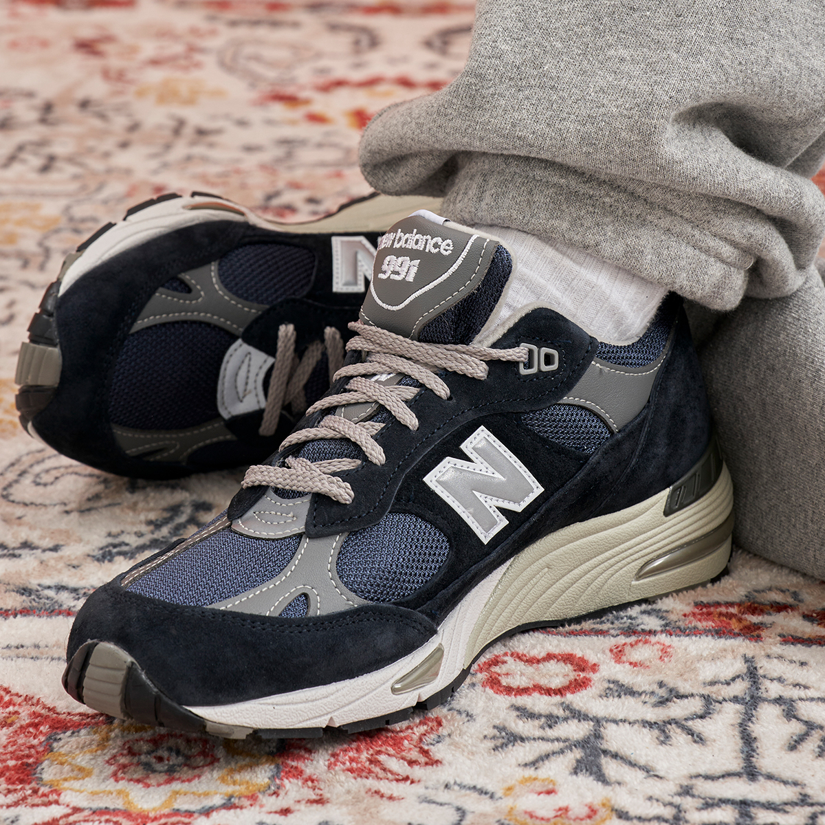 Buy KITH x New Balance 991 'Navy' M991NV - Novelship