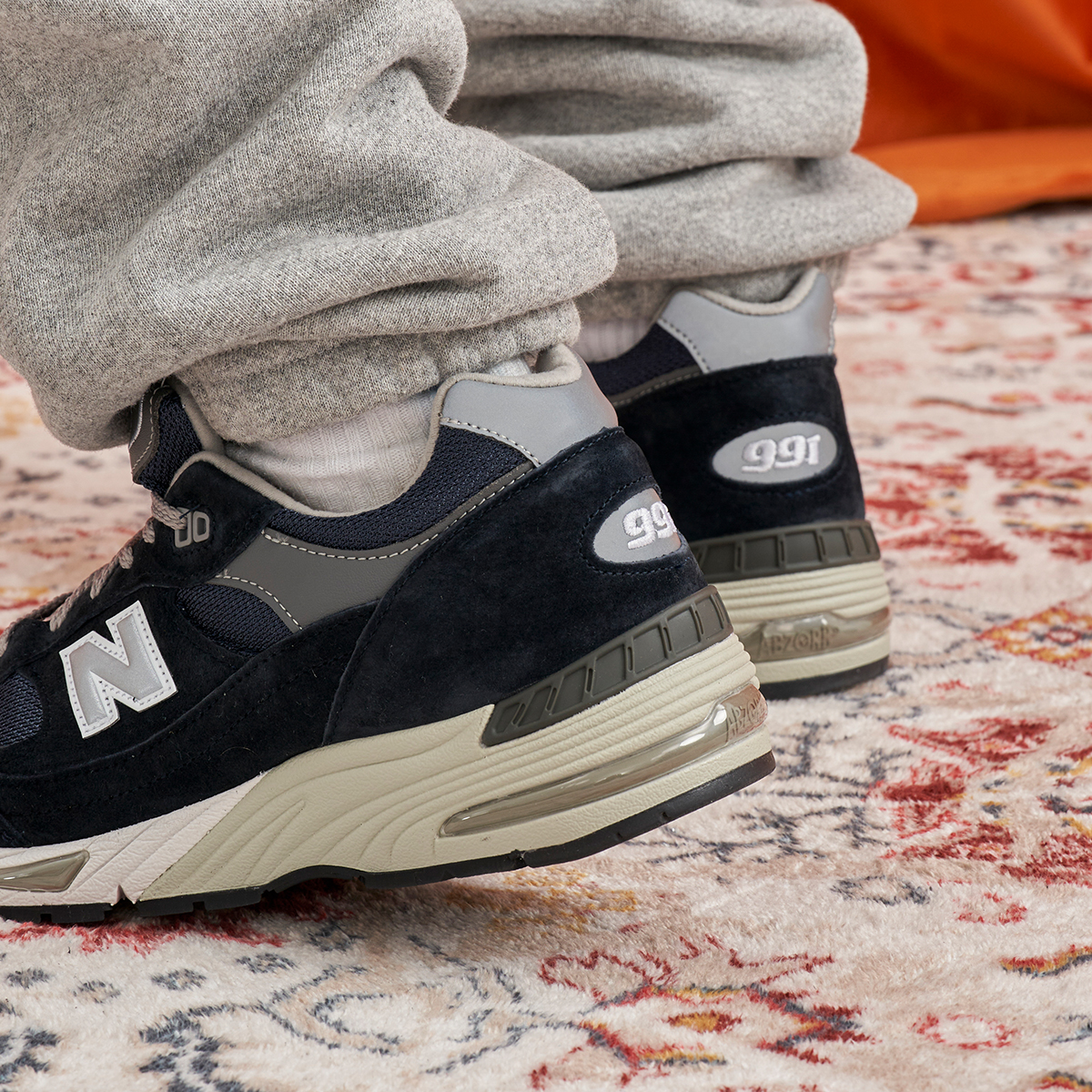 Sizing KITH x New Balance 991 '海军蓝' M991NV