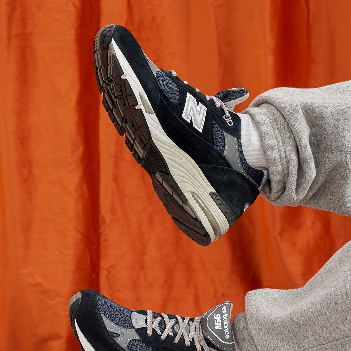 Cheap KITH x New Balance 991 '海军蓝' M991NV