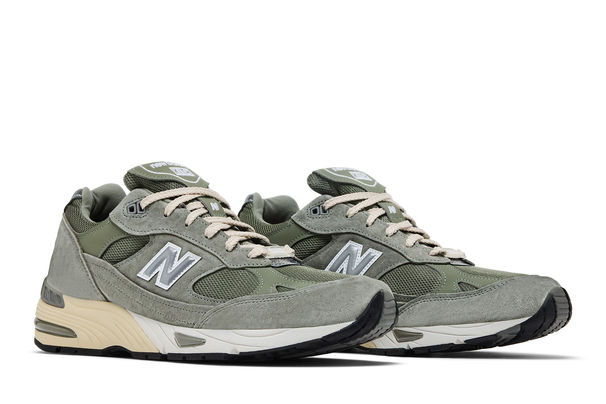 Cheap KITH x New Balance 991 英产 酸模绿 M991KI1