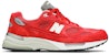 KITH x New Balance 992 'Kithmas Collection - Merah Team' M992KR