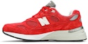 Lookbook KITH x New Balance 992 'Kithmas Collection - Merah Team' M992KR