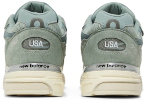 KITH x New Balance 993 Made in USA 'Pistachio' Sepatu Sneaker MR993KH1 Details for KITH x New Balance 993 Made in USA 'Pistachio' Sepatu Sneaker MR993KH1