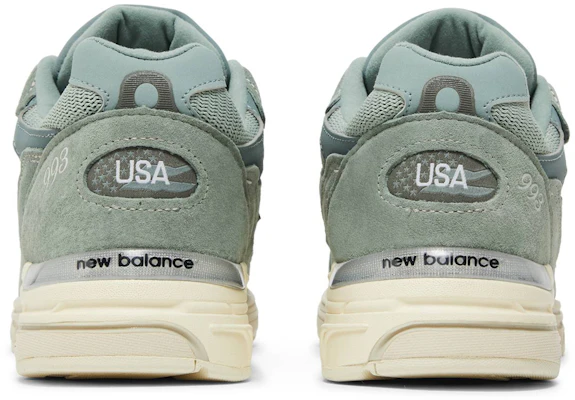KITH x New Balance 993 Made in USA 'Pistachio' MR993KH1 Details for KITH x New Balance 993 Made in USA 'Pistachio' MR993KH1
