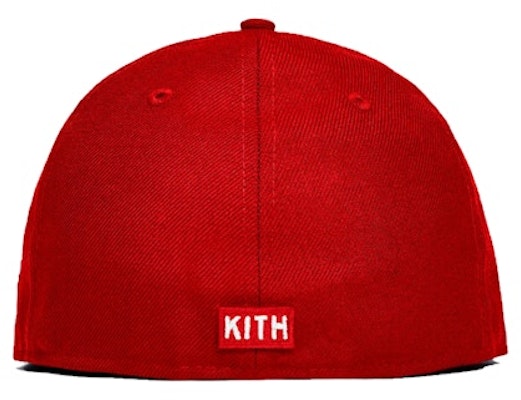 KITH x New Era Low Prof 59Fifty Mets Cap Red Lookbook KITH x New Era Low Prof 59Fifty Mets Cap Red