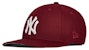 KITH x New Era Low Prof 59Fifty Yankees Cap Cardinal