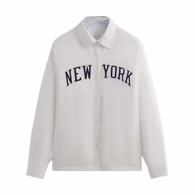 KITH New York Knicks FW23 White City Name Reversible Jacket Unisex khm031616-101