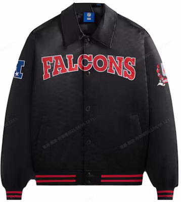 KITH x NFL FW23 老鷹黑色緞面刺繡標誌飛行夾克 男女款 KHM010429-001 Buy KITH x NFL FW23 老鷹黑色緞面刺繡標誌飛行夾克 男女款 KHM010429-001
