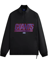 KITH x NFL FW23 Giants Nylon Quarter Zip Mock Neck Pullover Black Unisex Sweater KHM031627-001 KITH x NFL FW23 Giants Nylon Quarter Zip Mock Neck Pullover Black Unisex Sweater KHM031627-001