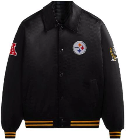 kith-x-nfl-fw-23-steelers-satin-bomber-jacket-black-unisex-with-logo-patches-khm-010447-001