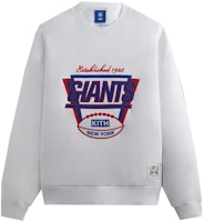 키스 x NFL 자이언츠 1925 넬슨 크루넥 화이트 맨투맨 유니섹스 FW23. KHM031626-101 Order 키스 x NFL 자이언츠 1925 넬슨 크루넥 화이트 맨투맨 유니섹스 FW23. KHM031626-101