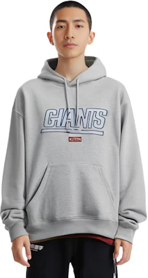 KITH x NFL Giants Laurel Hoodie Grey Unisex Embroidered Logo Pullover KHM031625-002 Shop KITH x NFL Giants Laurel Hoodie Grey Unisex Embroidered Logo Pullover KHM031625-002