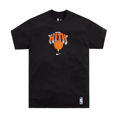 KITH Nike Basketball Graphic Print Black T-Shirt DA1628-010