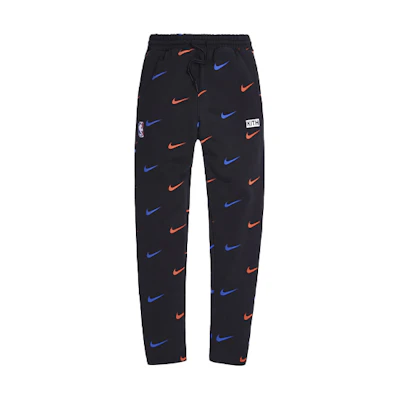 KITH Nike Collaborative Knicks Black Unisex Lace-Up Sweatpants NKCZ1792-010
