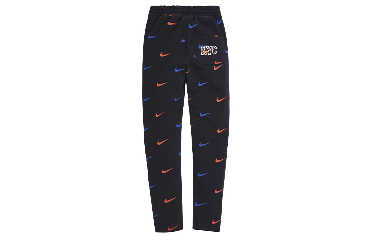 Lookbook KITH x Nike 联名纽约尼克斯黑色男女束脚运动裤 NKCZ1792-010