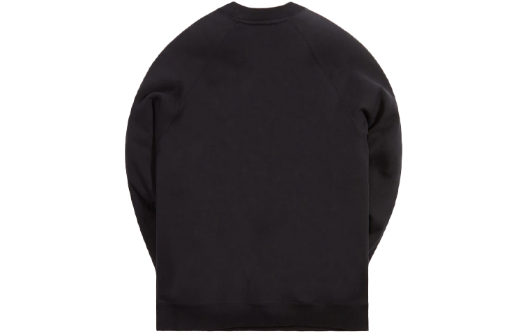 Lookbook KITH x Nike 紐約尼克隊黑色羊毛圓領運動衫 CZ5611-010