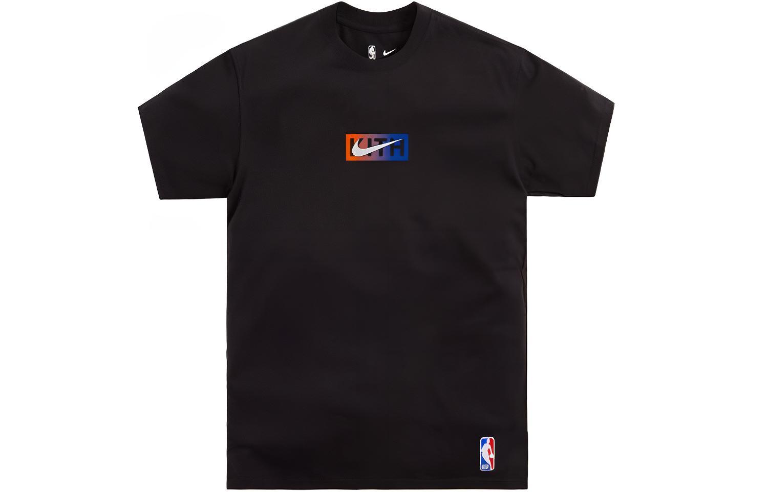 Order KITH x Nike New York Knicks Gradient Logo Black Retro Tee  Short Sleeve. DA1626-010